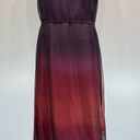 Kay Unger NEW  New York Burgundy to Deep Purple Ombré Sleeveless Wrap Dress Sz 10 Photo 1