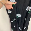 Daisy Handmade Painted  Floral Print Jumpsuit Size Medium Photo 4