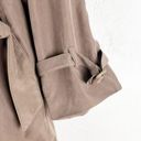 London Fog  Limited Edition Tan Double Breasted Belted Waist Lined Trench Coat Photo 8