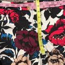 Adrianna Papell Adrianne Papell high rise ankle crop floral fitted pant Photo 5