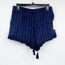 Tularosa  Vacay Shorts Navy Stripe NWT Sz M Photo 6