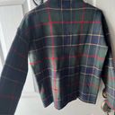 Tahari  Plaid Mock Neck Top Photo 2