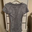 Lululemon Slate “Swiftly Tech Short Sleeve Crew” Photo 4