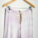 Sundry NWT  Pants Womens Tie-Dye Sweatpants Joggers Lilac Purple White Size Small Photo 5