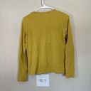 August Silk  Women Yellow‎ Long Sleeve Cardigan Small Photo 5