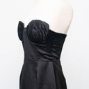 Naked Wardrobe . New! The Statement Satin Corset Strapless Mini Dress. Photo 7