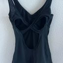 Lululemon  Romper Jumpsuit Playsuit Bodysuit Leotard Black Strappy Back 4 Photo 6