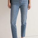 Madewell New  The Perfect Vintage Jean in Earlside Wash Raw-Hem NH625 Size 25 Photo 0