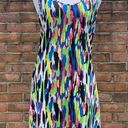 City Streets  80’s Paint Brushstroke Fitted Tank Dress XL HALLOWEEN Photo 0