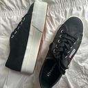 Superga Black Platform Photo 1