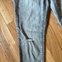 Velvet Heart Alisia Mid Rise Distressed Grey Skinny Jeans Photo 5