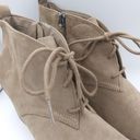 DV by Dolce Vit a suede lace up wedge booties Terri women’s Size 11 Photo 6