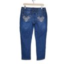 Nine West  Womens 8 Bling Cropped Ankle Jeans Photo 1