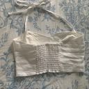 Reformation white halter top Photo 1