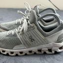 On Cloud  Cloud Swift Shoes Womens Size 8.5 Gray White Trail Running Hiking Logo Photo 9