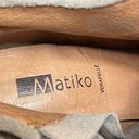 Vera Pelle Matiko  Grey Fringe Boot Heels Size 36 us 5.5 Photo 6