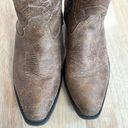 ROPER Women's Shay Western Boot Tan Ankle Short Round Pointed Toe Size 8 Photo 1