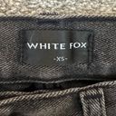 White Fox Boutique Mid Rise Black Baggy Jeans Photo 3