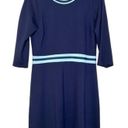 Draper James  PERSLEY NAVY BLUE DRESS L Photo 0