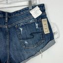 Silver Jeans NWT  Breccan Mid Rise Shorts Indigo Distressed Size 29 NEW T1743 Photo 12