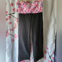 PINK - Victoria's Secret NWOT Victoria's Secret PINK Yoga Foldover Floral Capris Pants Size XS TP Petite Photo 2