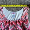 Three Pink Hearts  Trixxie Women’s Pink Striped Boho Maxi Dress Stretch Small Photo 2