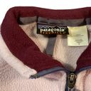 Patagonia Vest Womens Small Synchilla Fleece Purple Full Zip Made in Canada Photo 1