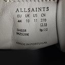 ALL SAINTS Womens 11 Low Top Distressed Leather Sneaker NEW Photo 8