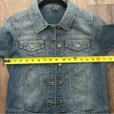 BP Nordstrom  Medium Wash Cropped Denim Jacket M Photo 6