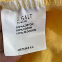 Brandy Melville  One Size T-Shirt John Galt Camila Yellow Honey Crop Long Sleeve Photo 7