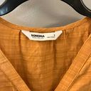 Sonoma NWT  V-Neck Tank Top Gold/Melon Color  Size Small Photo 1