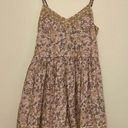 American Eagle Women’s  Light Purple & Yellow Romper w Adjustable Straps Size M Photo 1