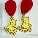 Disney New! Winnie the Pooh Balloon Dangle Earrings Lightweight Gift  Teacher Photo 0