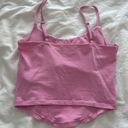 Hollister Pink Corset Crop Top Photo 1