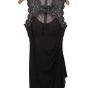 XScape black & silver lace cocktail sheath dress Photo 2