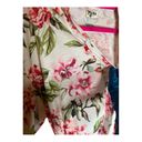 Show Me Your Mumu  Pink & White Floral Brie Garden of Blooms Robe Women’s O/S Photo 4