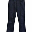 Krass&co . Ankle Crop Split Hem Straight Leg Japanese Denim Cotton Jeans Indigo Wash 8 Photo 2