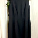 Karen Scott  Sleeveless knee-length dress black size 10 business office* Photo 7