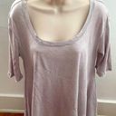 Free People  lilac oversized 100% cotton bohemian summer round neck tunic, size S Photo 0