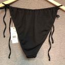 Good American NWT  Black Bikini Top Bottom Textured Beach Swim Size 5/6 Photo 6