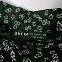 SheIn black floral midi skirt Photo 3