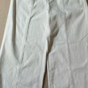 L'Agence  Sandy High Rise Wide Leg Jeans Cotton Blend White Womens Size 31 Photo 2