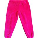 Eddie Bauer  Bright Pink Womens Size Medium Quest Plush Fleece Sweatpants Comfy Photo 2