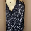 Nordstrom NWT  BP. Lace Black Sketchy Dot Tank Top Camisole Size Medium Photo 1