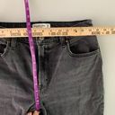 Abercrombie & Fitch 29/8 Short Curve Love 90s Straight High Rise Jeans Dark Grey Photo 4