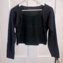 Beyond Yoga  Spacedye Vitality Crop Long-sleeve Pullover Top W-183 Size XL Photo 0