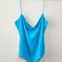 Naked Wardrobe NWT  Ocean Blue NW Fine Lines Bodysuit Photo 4