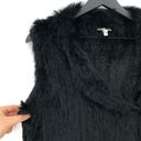 Joie  Andoni Rabbit Fur Vest Black S Photo 1