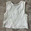 Elwood Cropped Tank White Photo 2