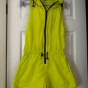 Free People Movement New  Hike And Race Runsie Romper Highlighter Yellow Size XS Photo 1